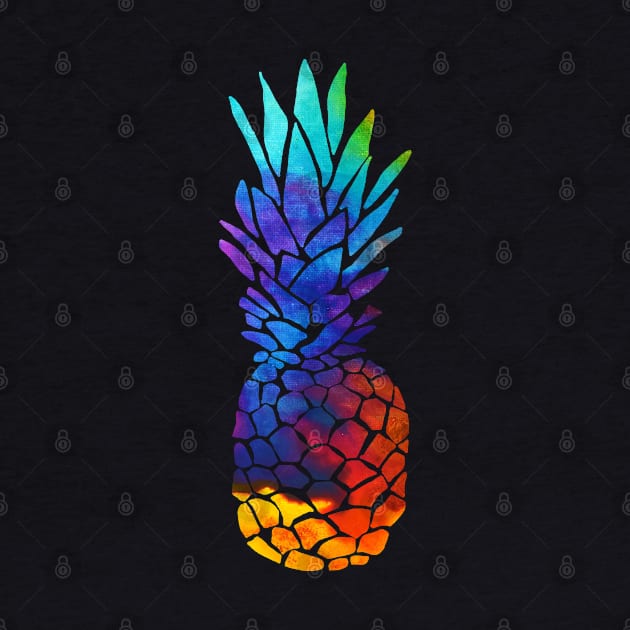 Rainbow Pineapple by WildSloths